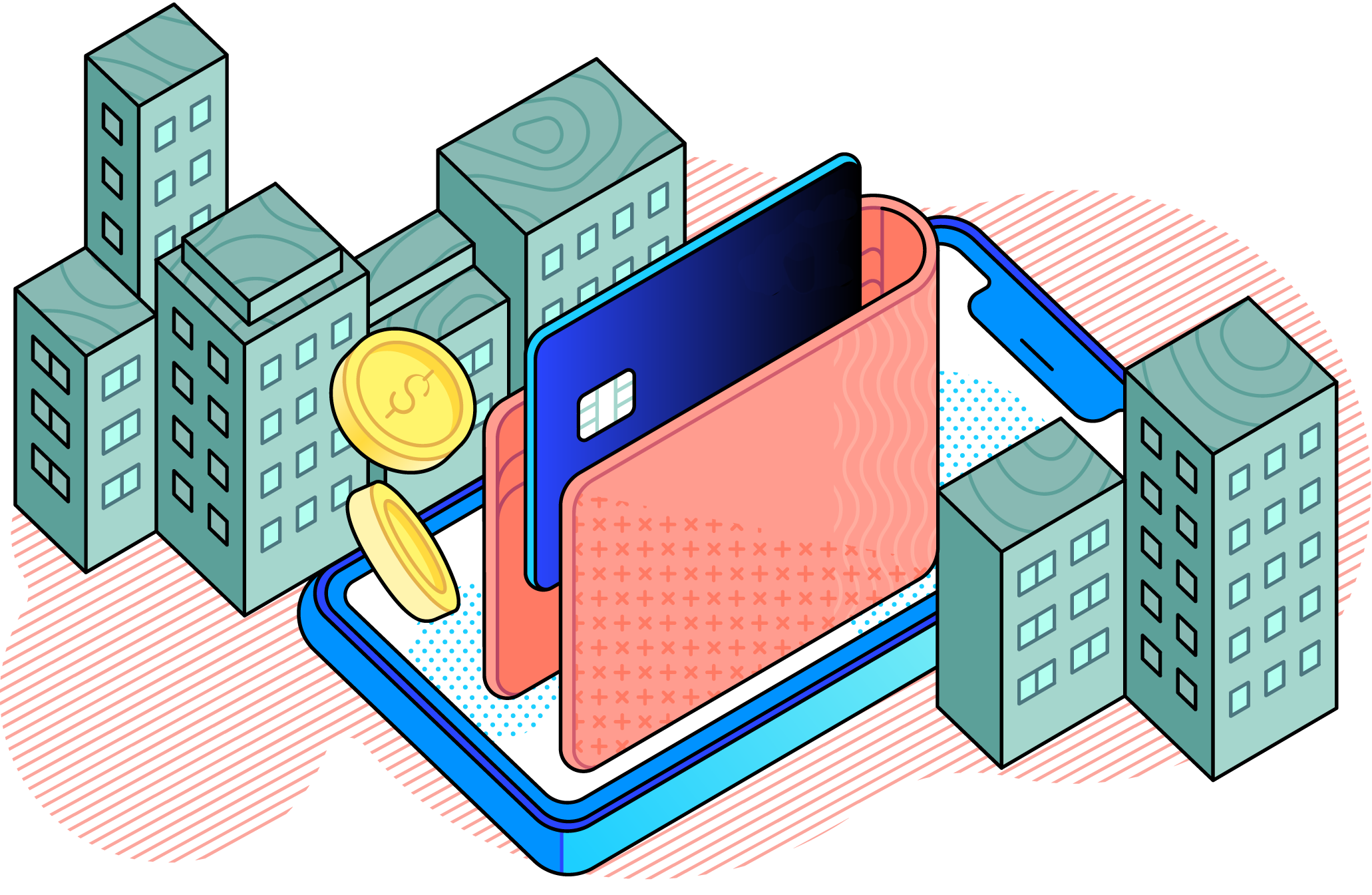 Add money wherever